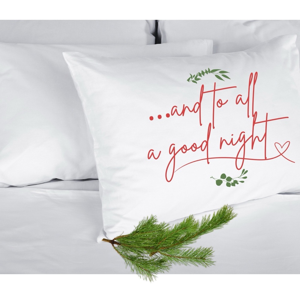 Christmas pillow case, Christmas decor pillow